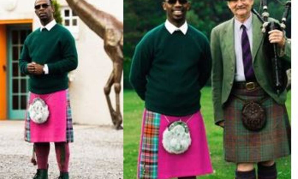 Zakes Bantwini responds to criticism of his ‘Scottish Zulu Man’ look