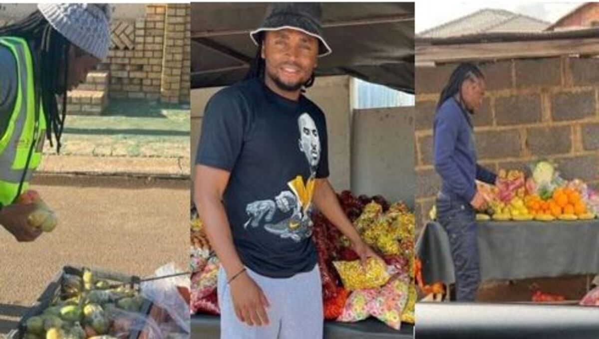 Siphiwe Tshabalala Gets Thumbs Up For Supporting Street Vendors