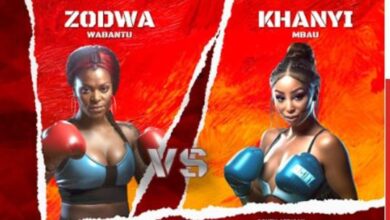 Zodwa Wabantu set to face Khanyi Mbau in boxing ring