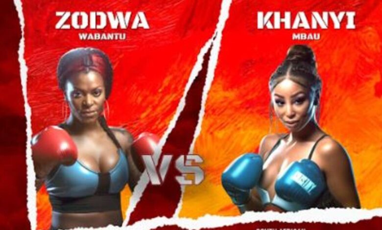 Zodwa Wabantu set to face Khanyi Mbau in boxing ring