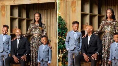 Thapelo Mokoena Shares Heartwarming Festive Moments With Family