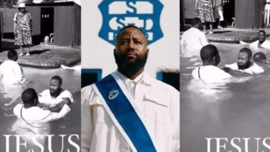 Cassper Nyovest water baptism criticised by social media users (Video)