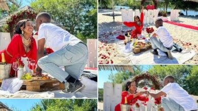 Congratulations to Nhlamulo and Vuvu – the two are officially engaged!