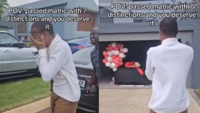 Matriculant with seven distinctions gifted brand new Mini Cooper - Video