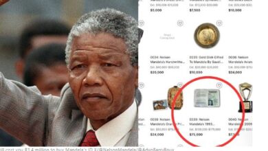 It will cost you R1.4 million to buy Mandela’s ID