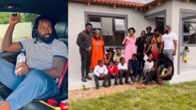 Big Zulu fulfills promise of building house for a mother and her children (Video)