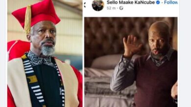 Actor Sello Maake KaNcube has finally responded