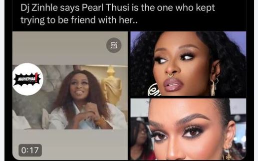 DJ Zinhle attacked for going to Dubai with other friends except Pearl Thusi