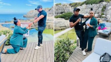 Mzansi reacts to woman who engaged her man