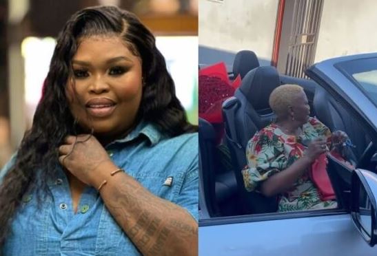Gogo Maweni gifts her mom a new BMW on Mother’s Day (Video)