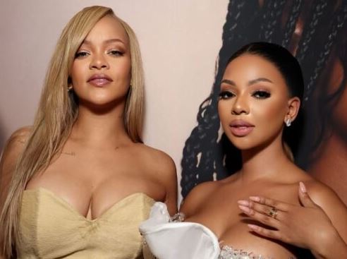 Americans drag Mihlali Ndamase for thinking she is more beautiful than Rihanna