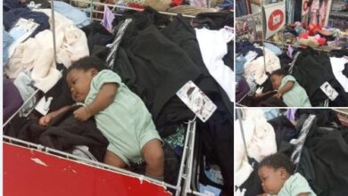 Mother forgot her 4 month old baby in a shopping center