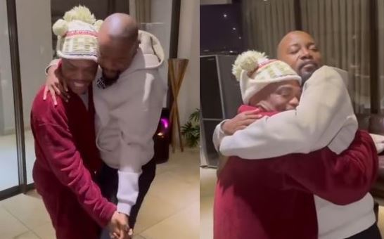 Somizi and Moshe Ndiki serve bromance goals (Video)