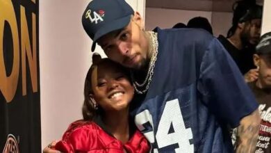 WATCH: Naledi Aphiwe finally meets Chris Brown