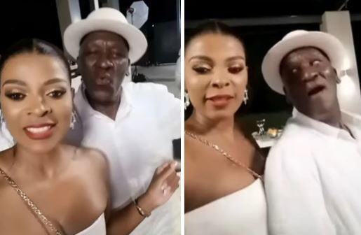 Nice life! Bheki Cele and wife party up a storm [video]