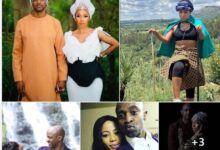 Kelly Khumalo and Arthur Mofokate they reportedly got married and expecting twins