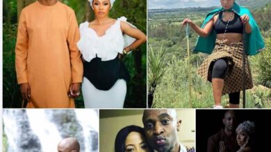 Kelly Khumalo and Arthur Mofokate they reportedly got married and expecting twins