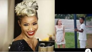 Zandile Khumalo celebrates 14-year-old Christian’s first romantic relationship (Video)