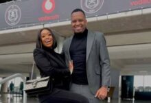 Khune and wife dragged for supporting Orlando Pirates