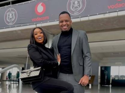 Khune and wife dragged for supporting Orlando Pirates