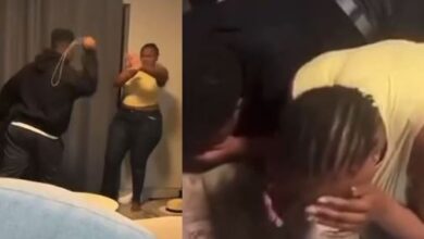 Nigerian men beat up two South African women over alleged theft (Video)