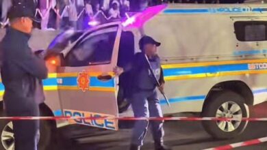 Police officers captured in a video escorting learners to their matric dance have been suspended.