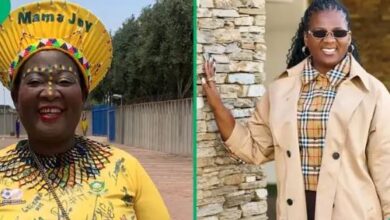 Mama Joy Criticized for Her Outfit at Mkhize’s Newly Launched Football Team, Mbabane Highlanders AM