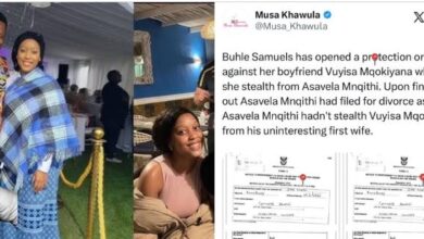 CelebritiesBuhle Samuels reportedly files protection order against alleged boyfriend Vuyisa Mqokiyana