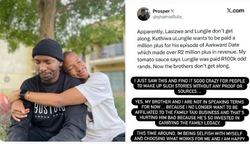 Lasizwe’s Close Friends LEAKED - Lasizwe confirms he’s no longer speaking to his brother