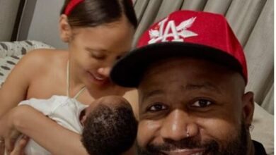 Cassper Nyovest welcomes baby girl, shares heartwarming first family moments
