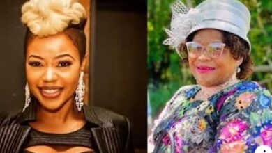 Zandile Khumalo announces mother’s passing in emotional tribute