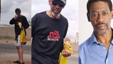 Actor Luthuli Dlamini Worries Fans After Being Spotted Roaming the Streets - Video