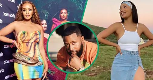 Cassper Nyovest's wife Pulane Phooholo and his baby mama Thobeka Majozi became friends