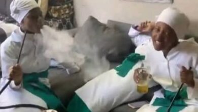 AmaZion amahle Church Members Spotted Drinking Alcohol in Uniform After Prayer – Video