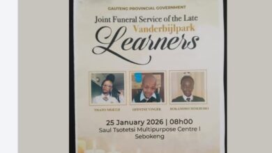Joint Funeral Service Held for Three Learners Who Lost Their Lives in Tragic Crash