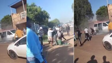 Scholar Transport Burst Into Flames With Children Onboard - Video