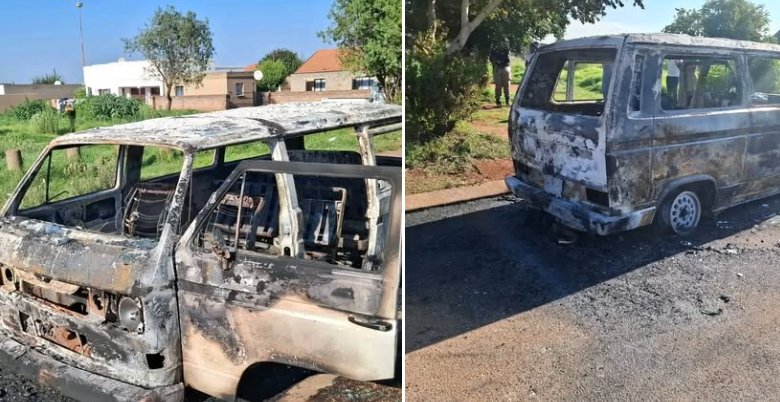 Scholar Transport Vehicle Catches Fire in Vosloorus