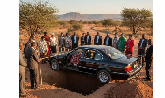 Unique Farewell as Limpopo Man Is Buried With His Car
