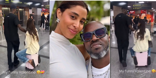 Black Coffee Spotted With His Valentine - Video