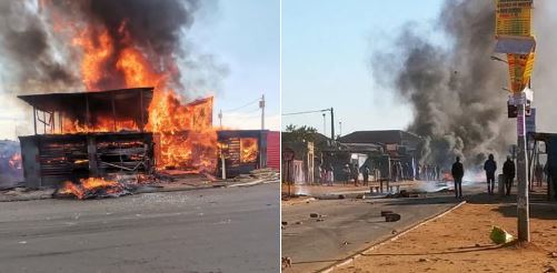 Man Accused of Burning Girlfriend’s Tuckshop Over Baby Daddy Reconciliation Dispute.