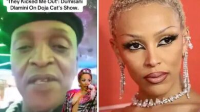 Dumisani Dlamini KICKED OUT of Doja Cat show [video]